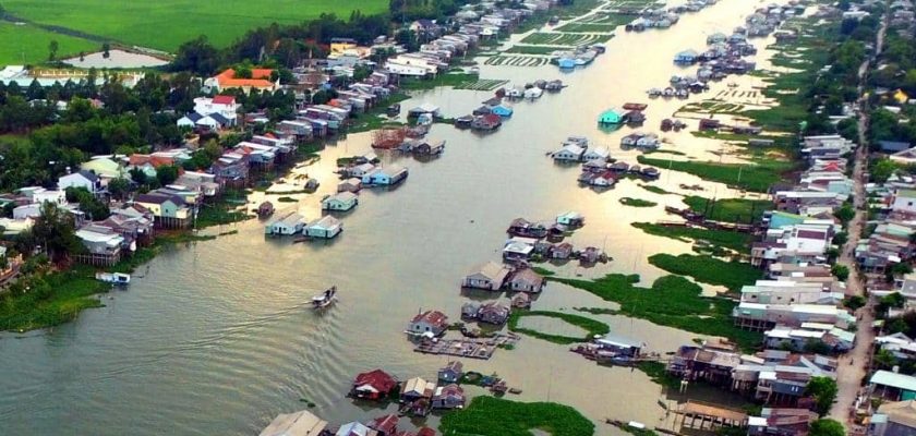 Làng nổi Châu Đốc An Giang